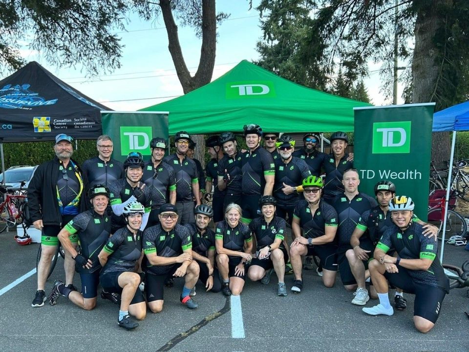 TD Ride On 2026 team in B.C.